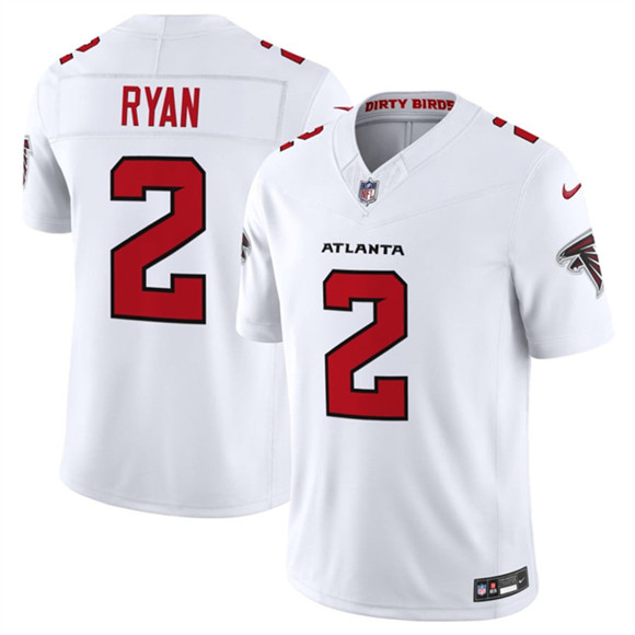 Atlanta Falcons #2 Matt Ryan White 2026 New F.U.S.E. Vapor Untouchable Limited Stitched Jersey