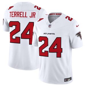 Atlanta Falcons #24 A.J. Terrell White 2026 New F.U.S.E. Vapor Untouchable Limited Stitched Jersey