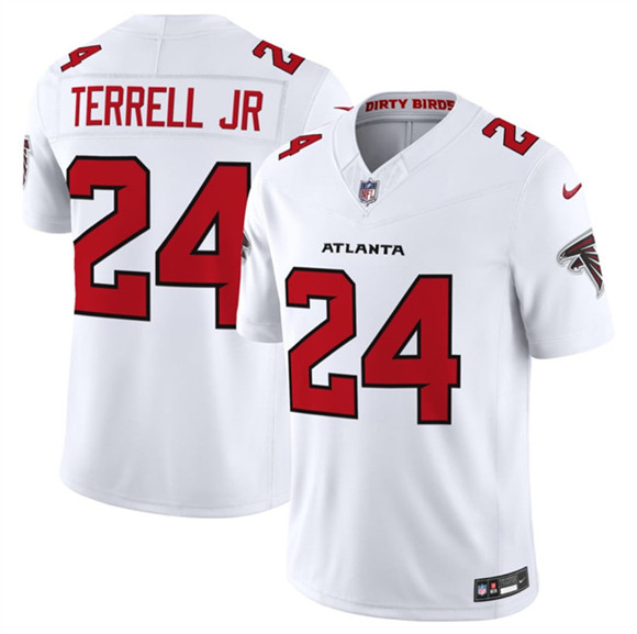Atlanta Falcons #24 A.J. Terrell White 2026 New F.U.S.E. Vapor Untouchable Limited Stitched Jersey