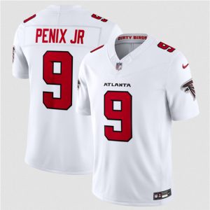 Atlanta Falcons #9 Michael Penix Jr. White 2026 New F.U.S.E. Vapor Untouchable Limited Stitched Jersey