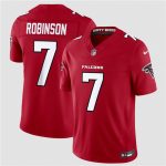 Atlanta Falcons #7 Bijan Robinson Red 2026 New F.U.S.E. Vapor Untouchable Limited Stitched Jersey