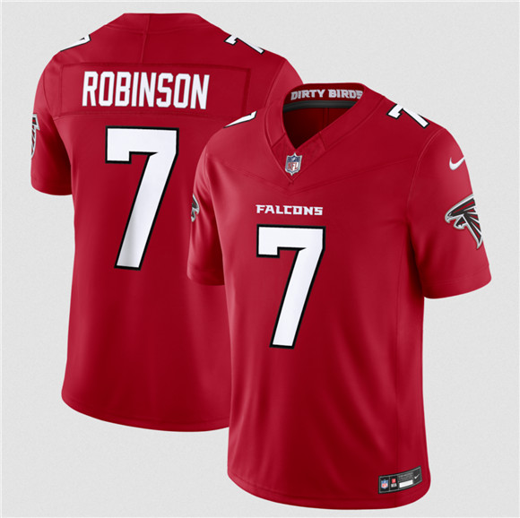 Atlanta Falcons #7 Bijan Robinson Red 2026 New F.U.S.E. Vapor Untouchable Limited Stitched Jersey