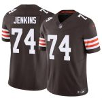 Cleveland Browns #74 Elgton Jenkins Brown 2026 F.U.S.E. Vapor Limited Stitched Jersey