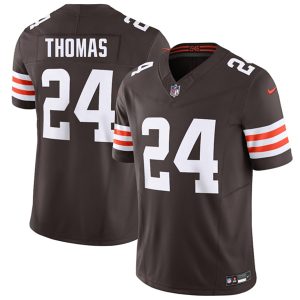 Cleveland Browns #24 Daniel Thomas Brown 2026 F.U.S.E. Vapor Limited Stitched Jersey