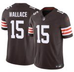 Cleveland Browns #15 Tylan Wallace Brown 2026 F.U.S.E. Vapor Limited Stitched Jersey