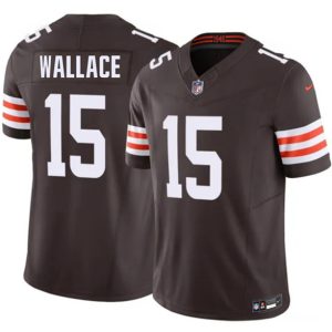 Cleveland Browns #15 Tylan Wallace Brown 2026 F.U.S.E. Vapor Limited Stitched Jersey