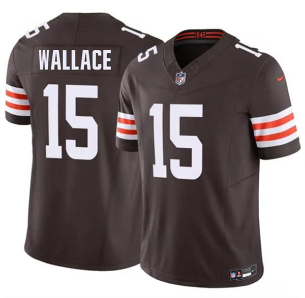 Cleveland Browns #15 Tylan Wallace Brown 2026 F.U.S.E. Vapor Limited Stitched Jersey