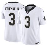 New Orleans Saints #3 Travis Etienne Jr White 2026 F.U.S.E Vapor Limited Stitched Jersey