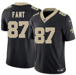 New Orleans Saints #87 Noah Fant Black 2026 F.U.S.E Vapor Limited Stitched Jersey
