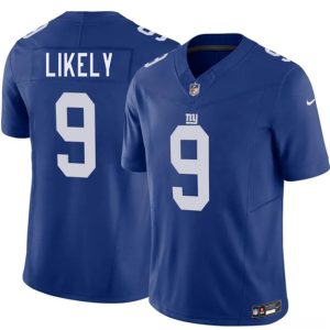 New York Giants #9 Isaiah Likely Blue 2026 F.U.S.E. Vapor Untouchable Limited Stitched Jersey