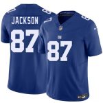 New York Giants #87 Courtney Jackson Blue 2026 F.U.S.E. Vapor Untouchable Limited Stitched Jersey