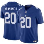 New York Giants #20 Greg Newsome II Blue 2026 F.U.S.E. Vapor Untouchable Limited Stitched Jersey