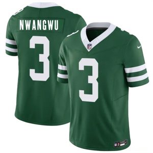New York Jets #3 Kene Nwangwu Green 2026 F.U.S.E. Vapor Untouchable Limited Stitched Jersey