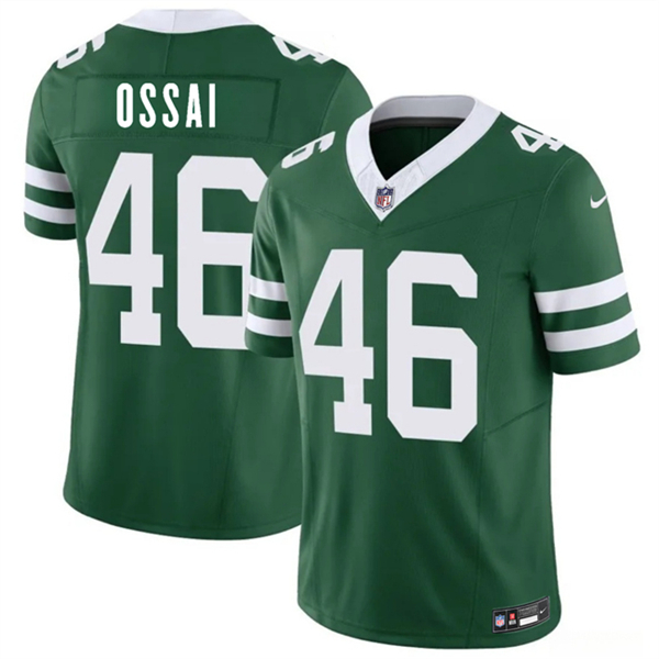 New York Jets #46 Joseph Ossai Green 2026 F.U.S.E. Vapor Untouchable Limited Stitched Jersey
