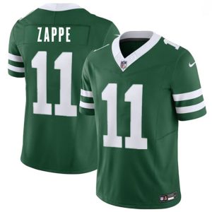 New York Jets #11 Bailey Zappe Green 2026 F.U.S.E. Vapor Untouchable Limited Stitched Jersey
