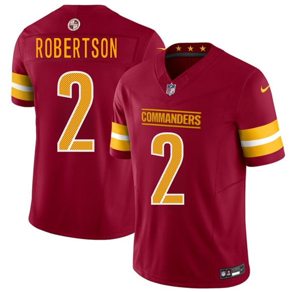 Washington Commanders #2 Amik Robertson Burgundy F.U.S.E. Vapor Limited Stitched Jersey